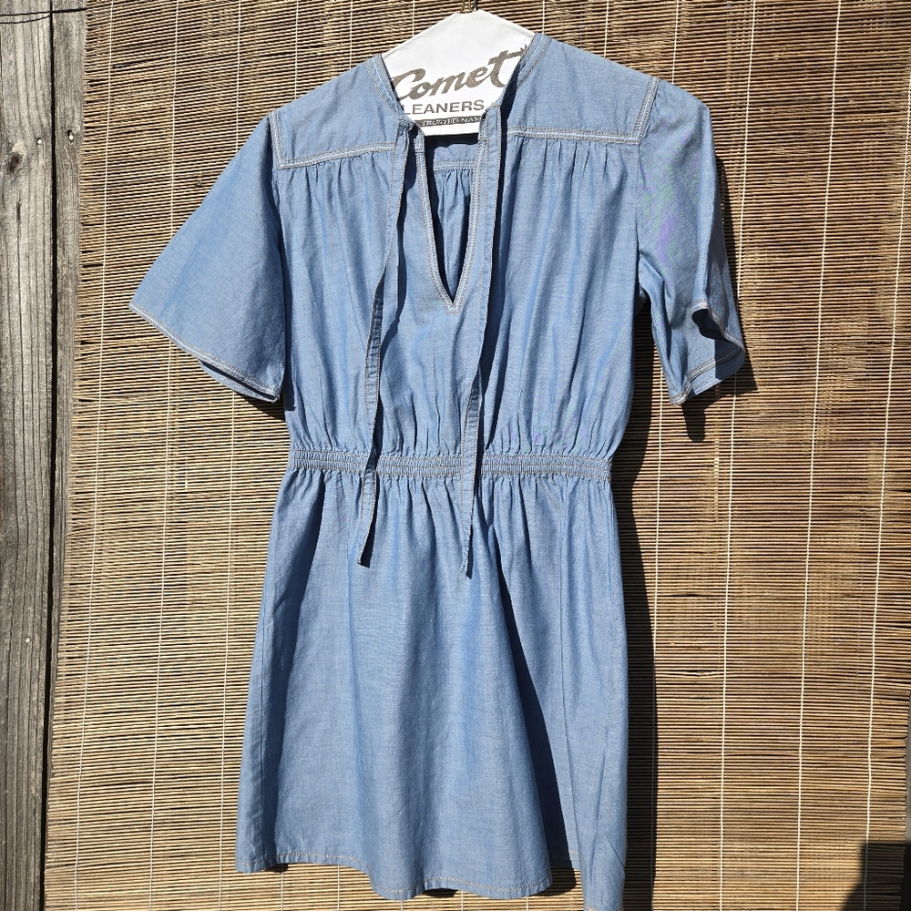 Sonia by Sonia Rykiel Blue Cotton Dress 38/6/M